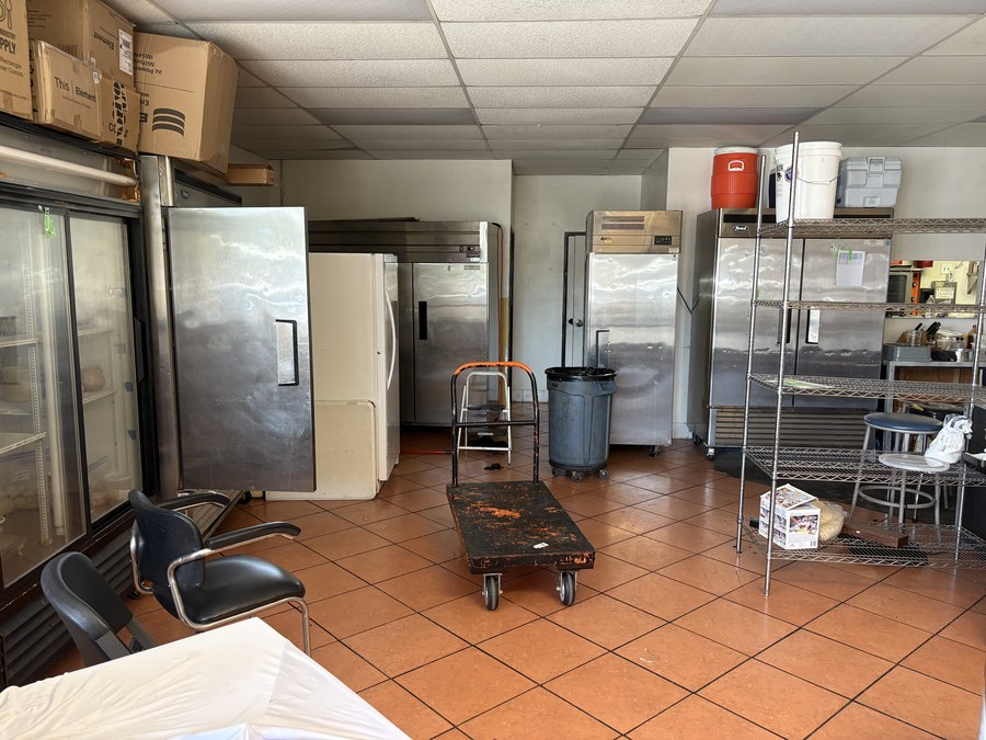 Commissary kitchen interior at 688 Hollister St