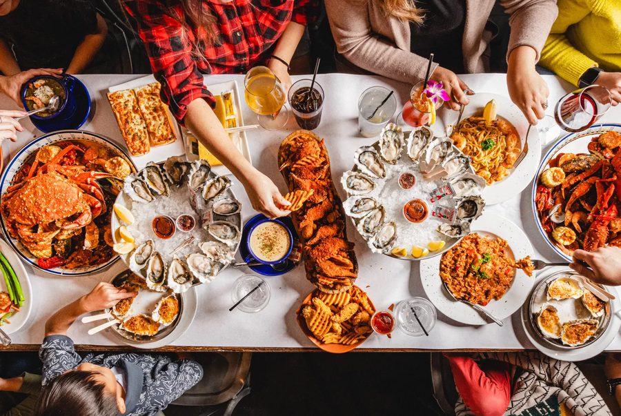Mexican seafood restaurant photo