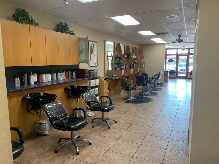 Salon franchise interior photo